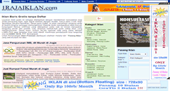 Desktop Screenshot of 1rajaiklan.com